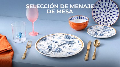 Selección de menaje de mesa