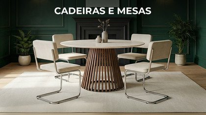 Cadeiras & mesas