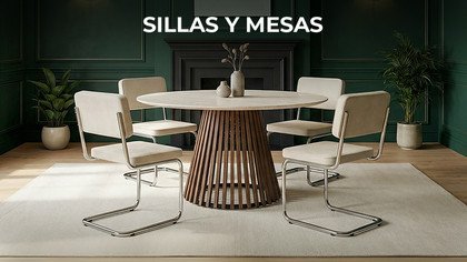 Sillas y mesas