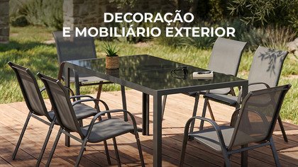 Decoração e mobiliário exterior