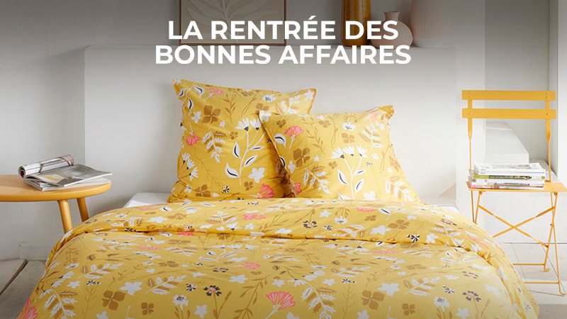 LINGE, MOBILIER ET DÉCORATION