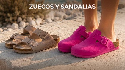Zuecos y sandalias