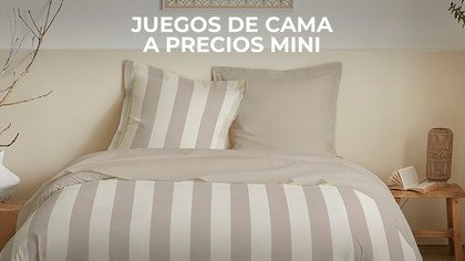 Juegos de cama a precios mini