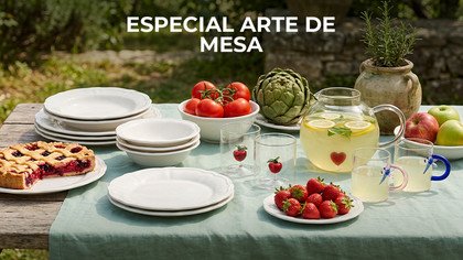 Especial arte de mesa