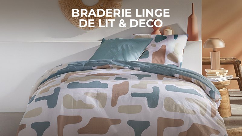 LINGE DE MAISON JUSQU'À -60%