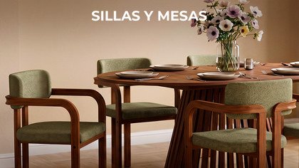 Sillas y mesas