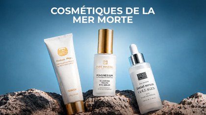 Cosmétiques de la mer morte