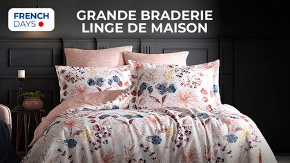 Grande braderie linge de maison