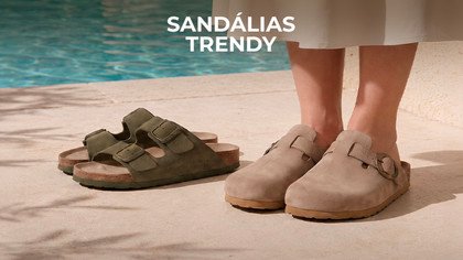 Sandálias trendy