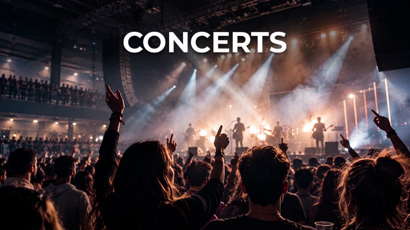PLUS DE 600 CONCERTS JUSQU’À -40% ! 