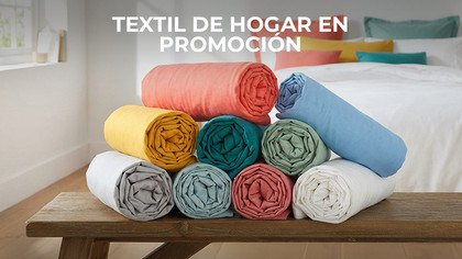 Textil de hogar en promoción