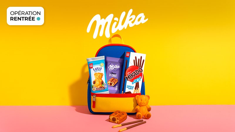 TENDRE RENTRÉE AVEC MILKA