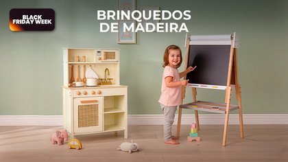 Brinquedos em madeira