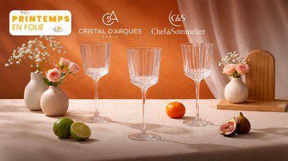 Cristal d'Arques & Chef&Sommelier