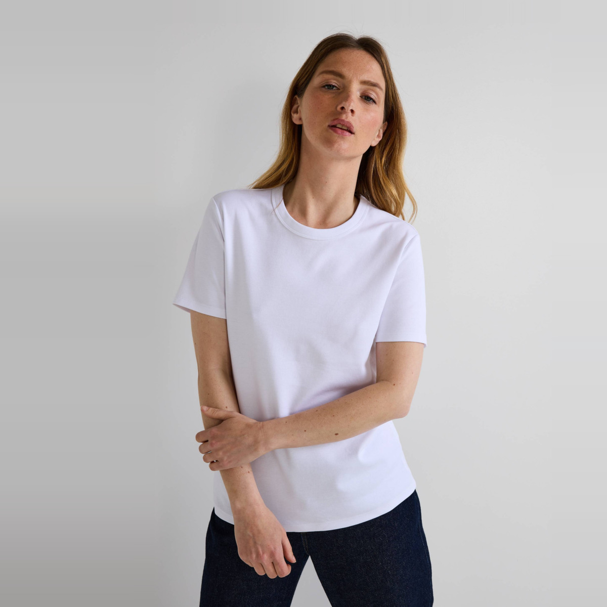 Monoprix T-shirt manches courtes épais en coton BIO - MONOPRIX
