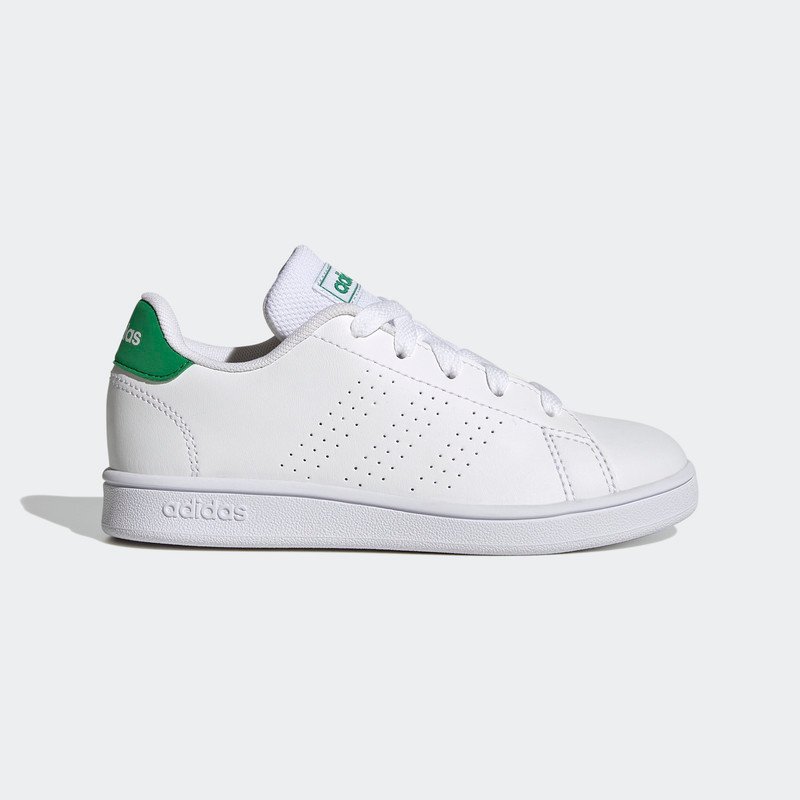 Chaussure à lacets Advantage Lifestyle Court en Blanc