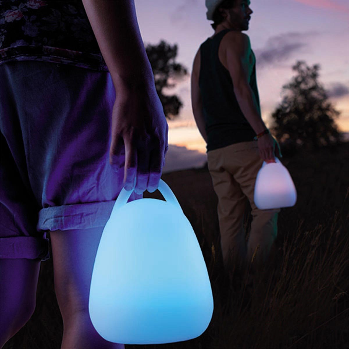 Lumisky Lampe sans fil LIBERTY RGB H24CM
