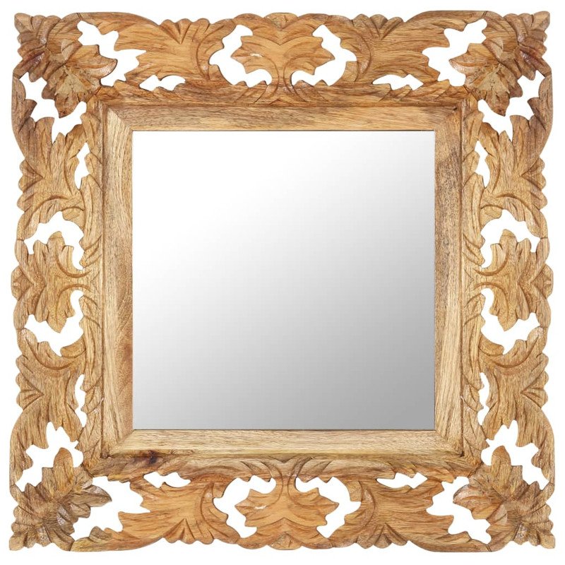 vidaxl-miroir-sculpt-la-main-marron-50x50cm-bois-de-manguier-massif