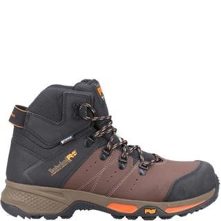 Timberland Pro - Botas de Trabajo de Cueros Switchback para Hombre (Negro)