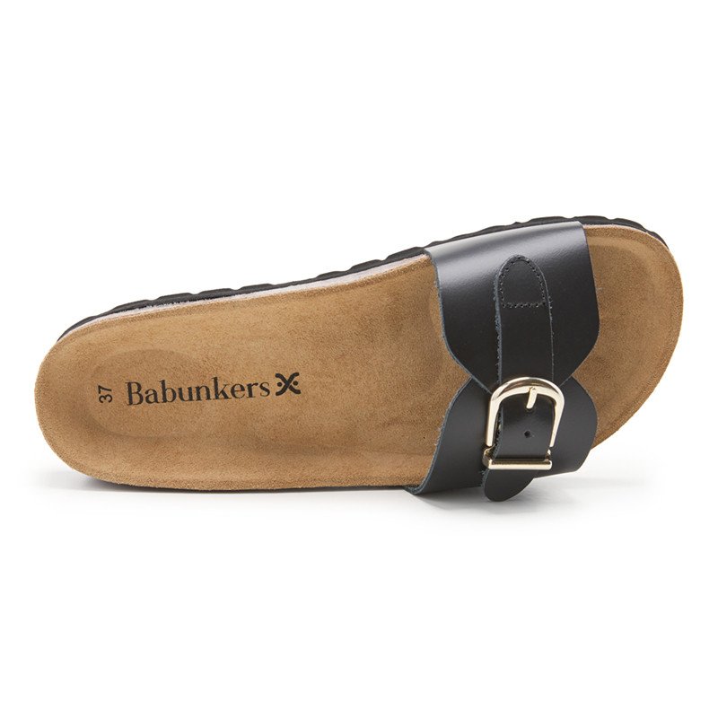 Babunkers Sandales Noir - 27590