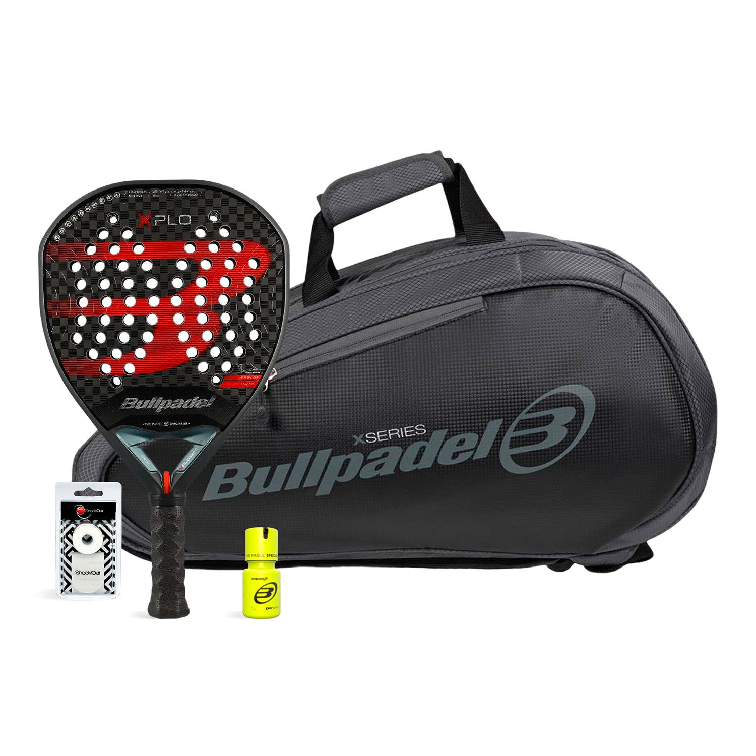 Bullpadel Pack Bullpadel Xplo Sac De Padel Avant 2 Dry Grip
