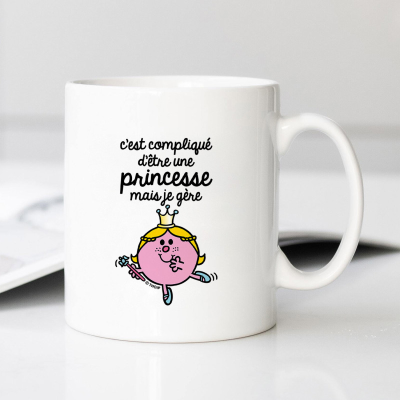 Monsieur Madame Monsieur Madame - Mug C'EST COMPLIQUÉ D'ÊTRE UNE PRINCESSE