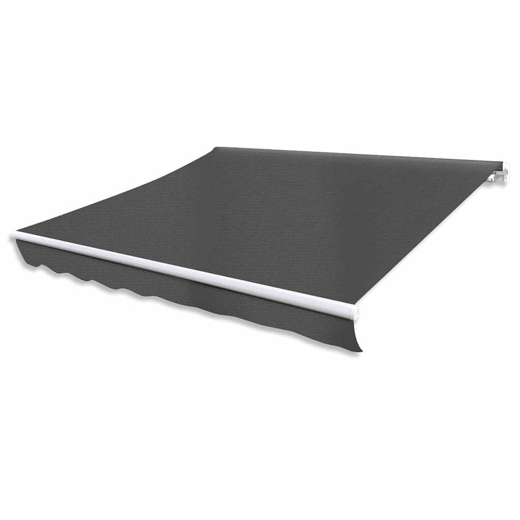 Vidaxl vidaXL Auvent pliable motorisé 400 cm Anthracite