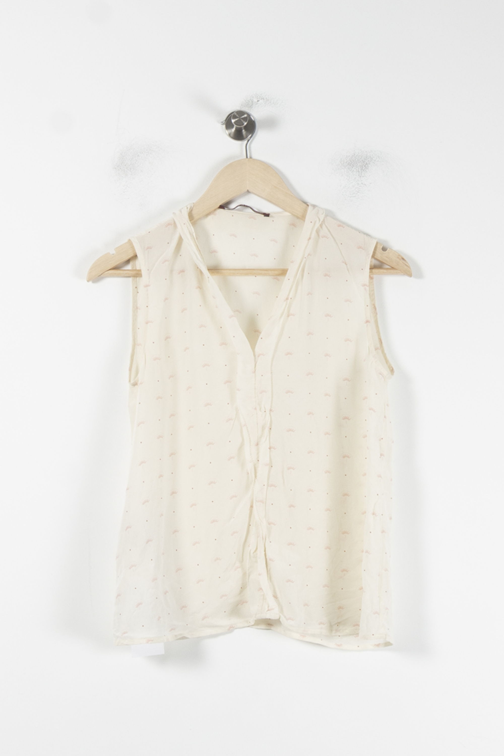 Blouse Comptoir Des Cotonniers - Modèle Diseuse - Rose - Taille 38 - Coton - Occasion Très Bon état