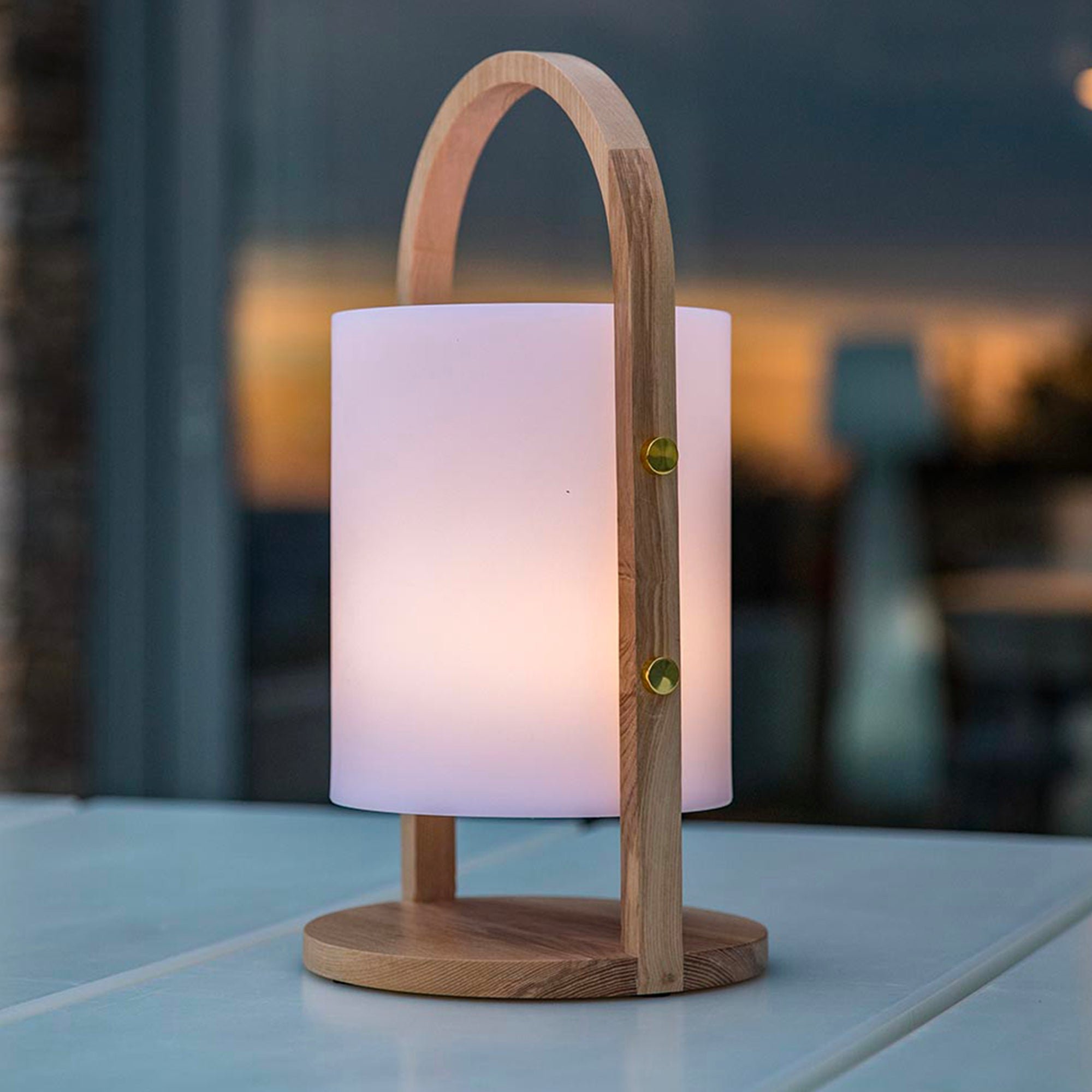 Lumisky Lampe baladeuse sans fil WOODY H37CM