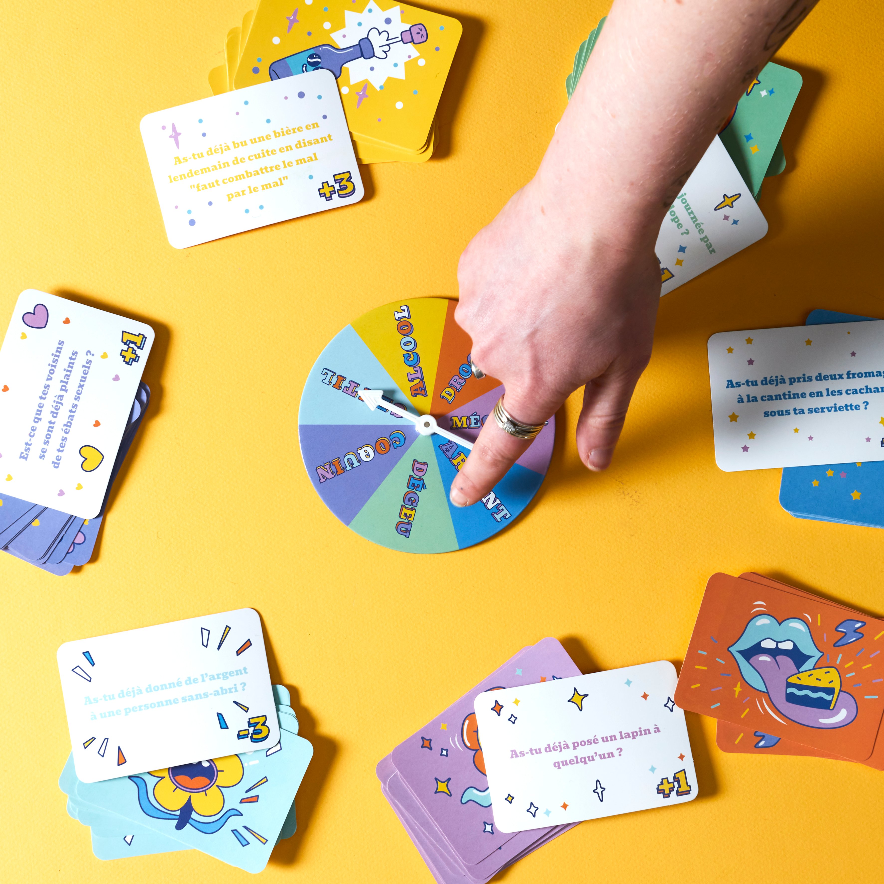 Mister Gadget Jeu - MISTER GADGET - Le Jeu Des Verites Inavouables - Divertissant - Fun - Multicolore