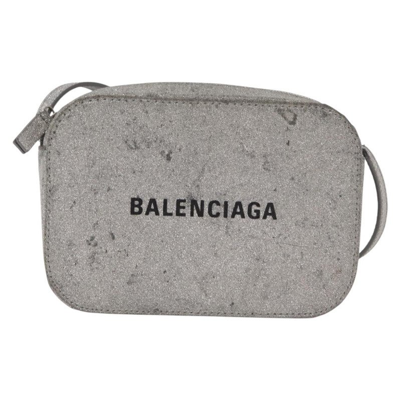 Balenciaga Everyday Camera Bag Glitter Leather XS