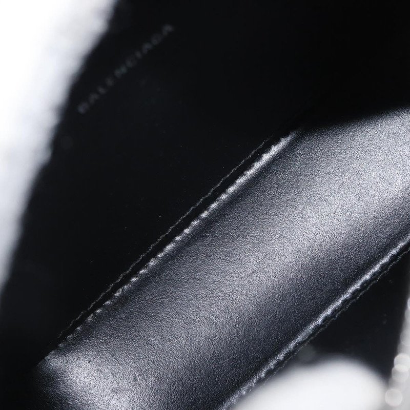 Balenciaga Everyday Camera Bag Glitter Leather XS