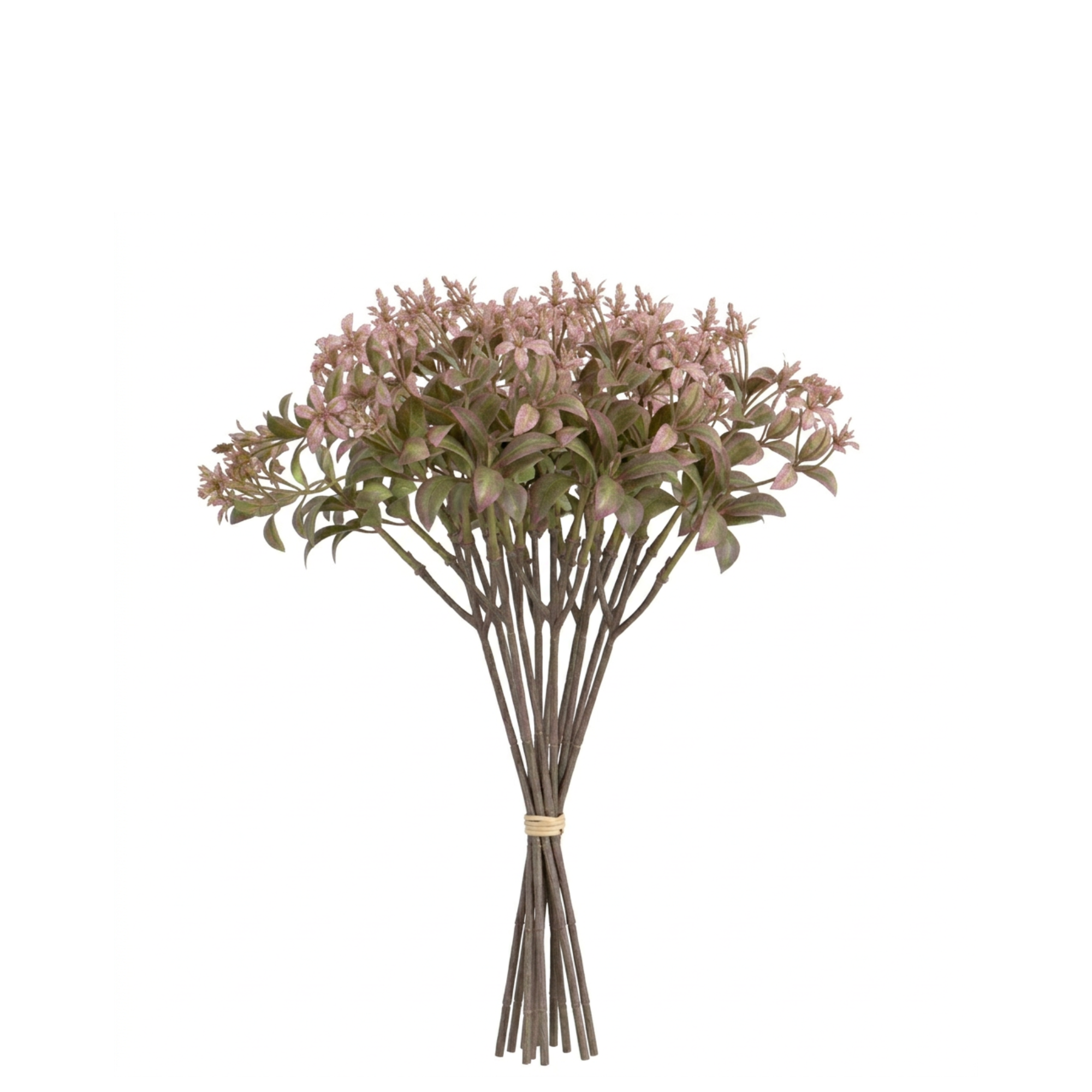 Sia Déco Bouquet de fleurs artificielles rose pâle H35