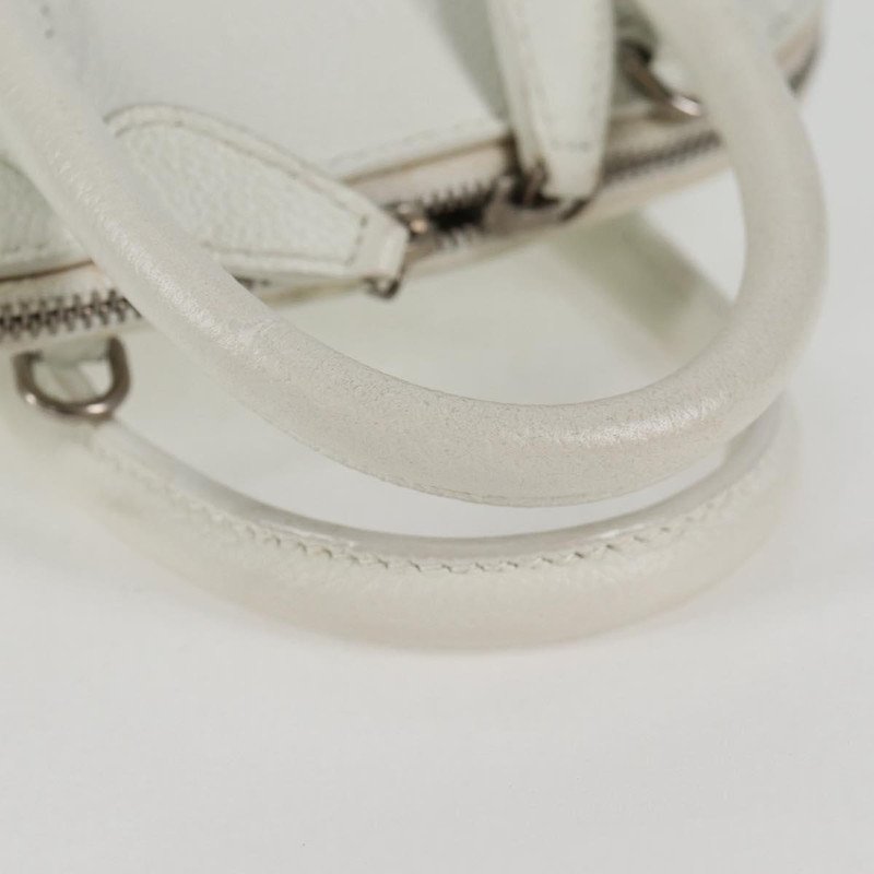 Bolso de cuero Balenciaga Logo Ville XXS
