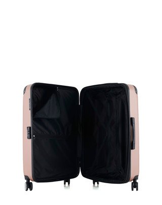 HERO - Valise Cabine XS VESUVIO-E 50 cm 4 Roues - Rose Métal - 65.99