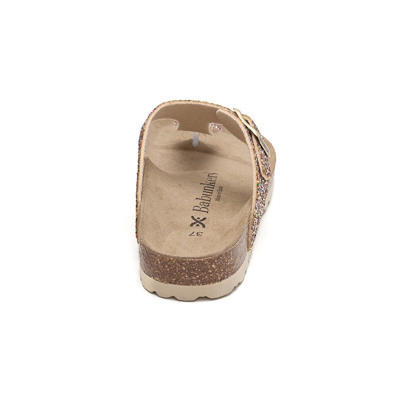 Babunkers SANDALE Doré - 27590