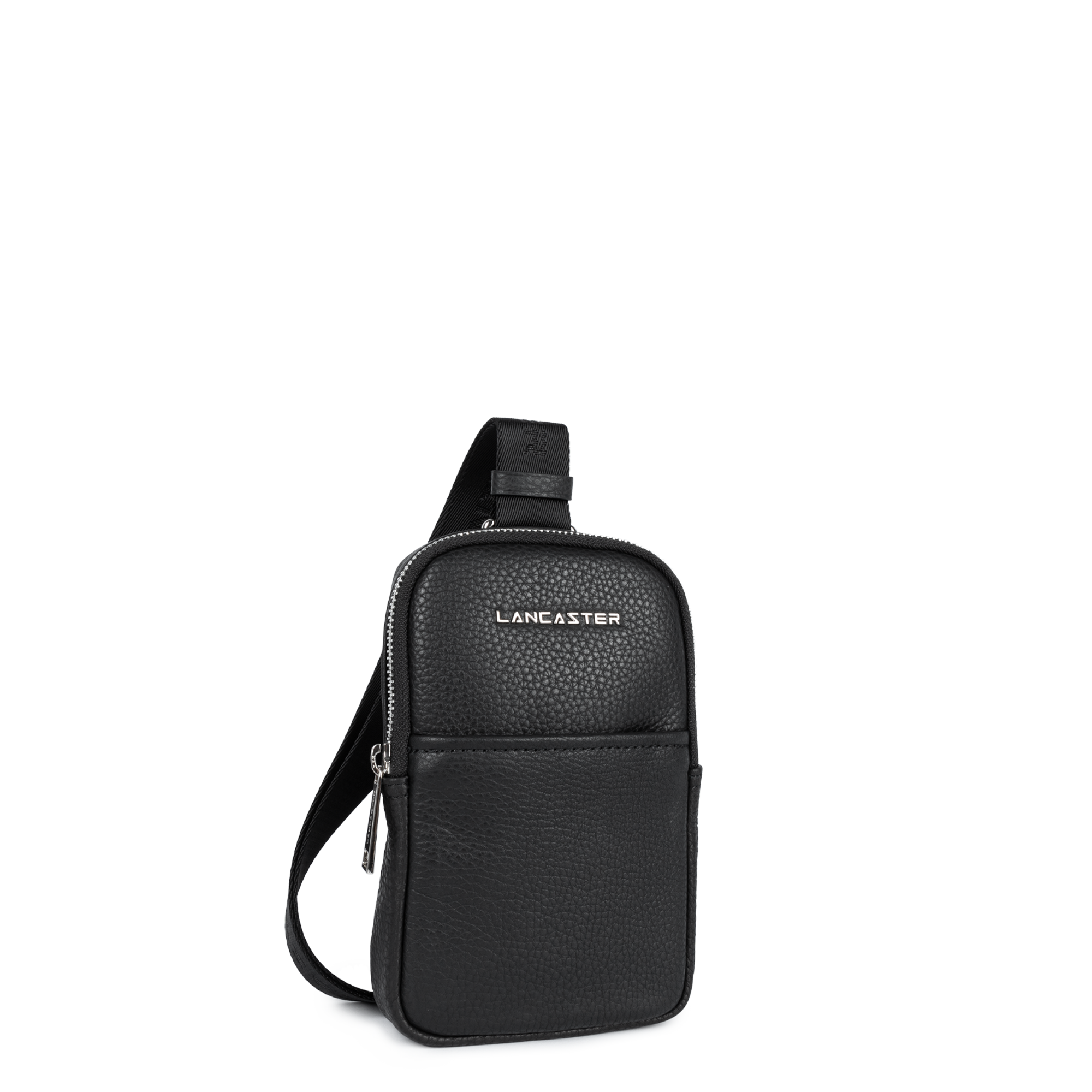 Pochette Cuir Lancaster Gentlemen Harry - Cuir De Vachette Grainé Noir - Pour Homme, Style élégant Et Intemporel