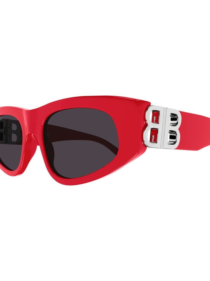 Balenciaga Gafas de sol rojas/negras
