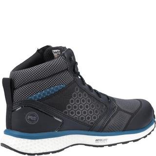 Timberland Pro - Botas de Seguridad de Compuesto Reaxion Mid con Cordones para Hombre (Negro, Azul)