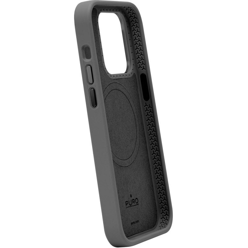 Puro Coque en silicone MagSafe Puro iPhone 15 Pro Max Noir