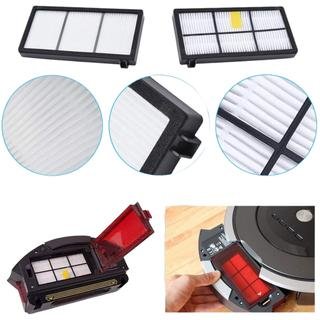 Pack de accesorios para iRobot Roomba Serie 800 900 850 860 870 880 890 960 971 980 990 Filtros/cepillos laterales/rodillos extractores Phonillico®