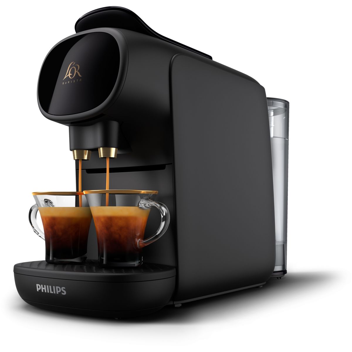 Philips Cafetière à dosette PHILIPS LM9012/60 L'Or Barista Sublime Noire, 19 bars