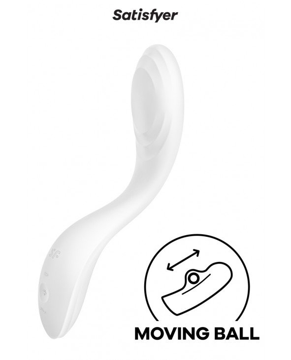 Satisfyer Vibro point G Rrrolling Pleasure blanc - Satisfyer