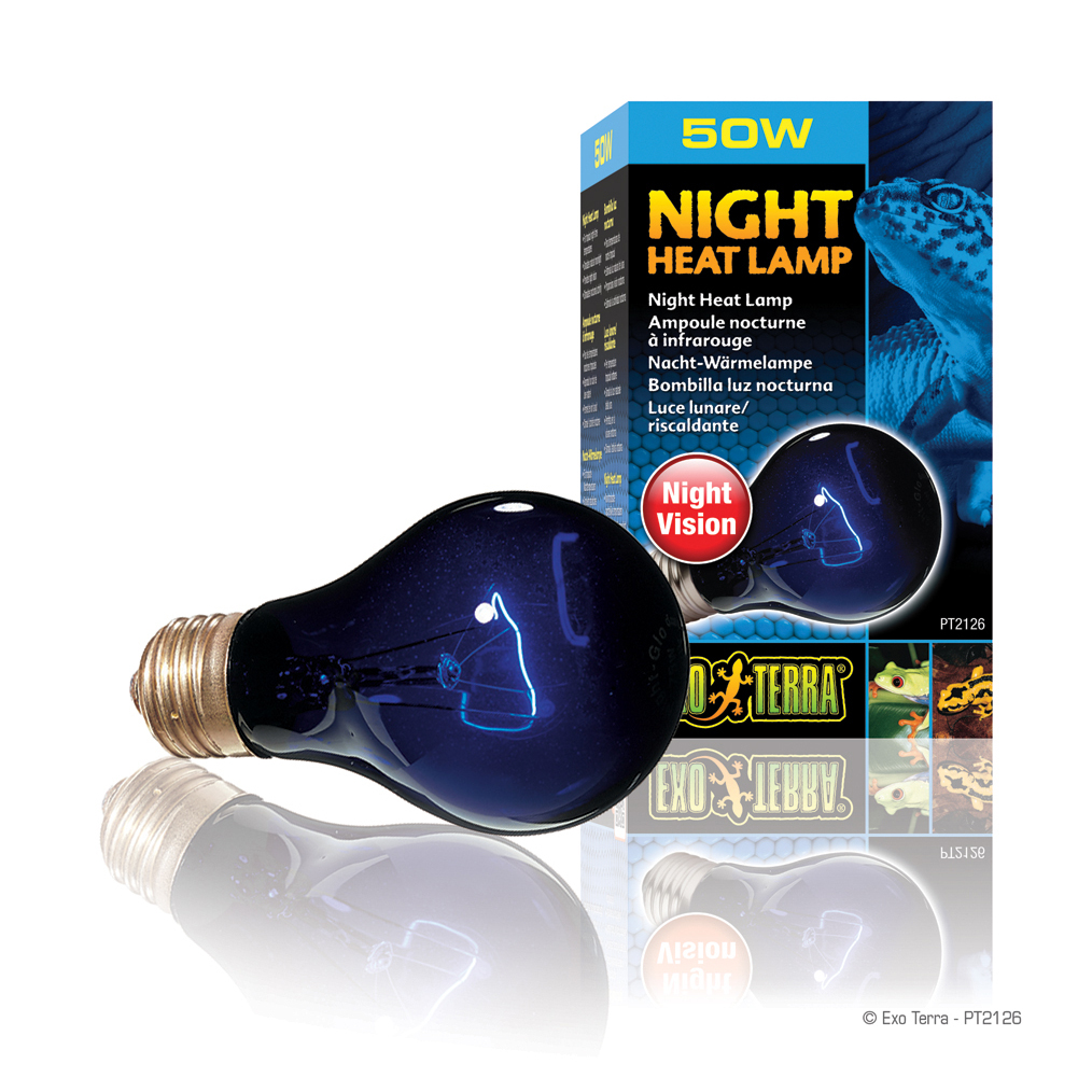 Exo Terra Lampe pour terrarium clair de lune Exo Terra 50W