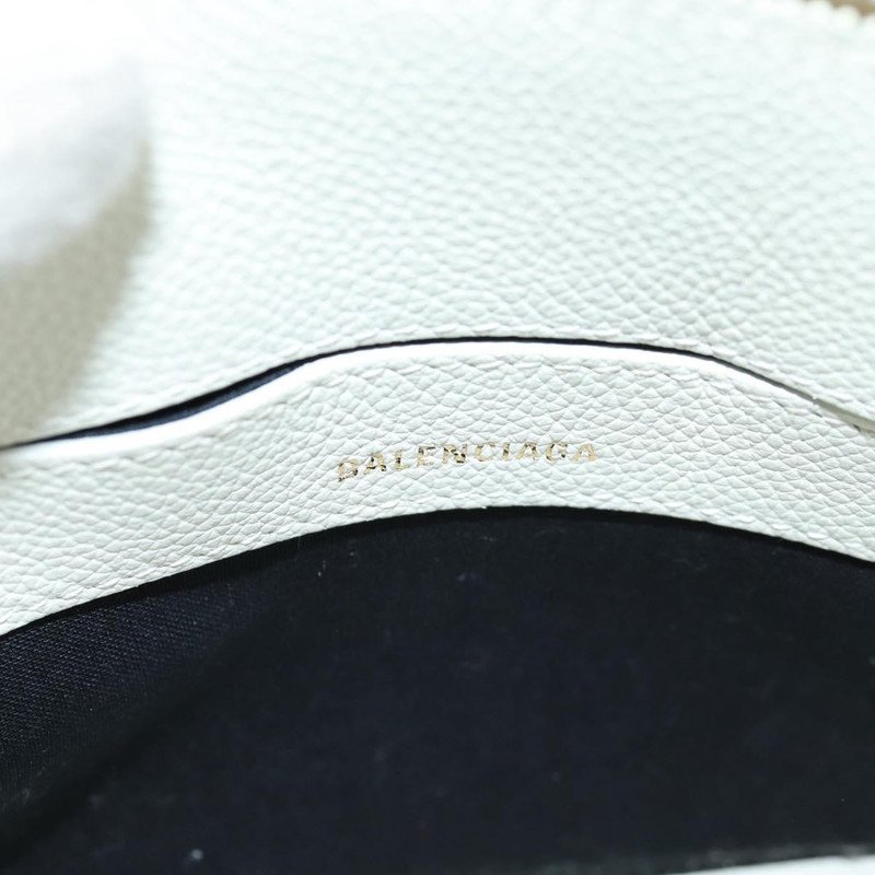 Bolso de cuero Balenciaga Logo Ville XXS