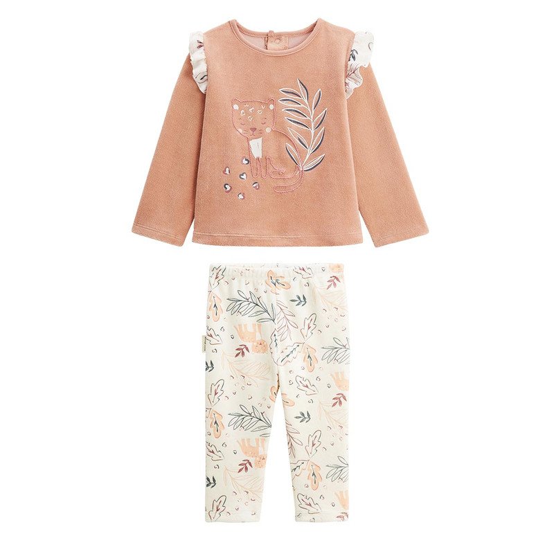 Pyjama Enfant 2 Pi ces En Velours Matcha 1409 Pyjama Enfant 2 Pi ces En Velours Matcha 1409