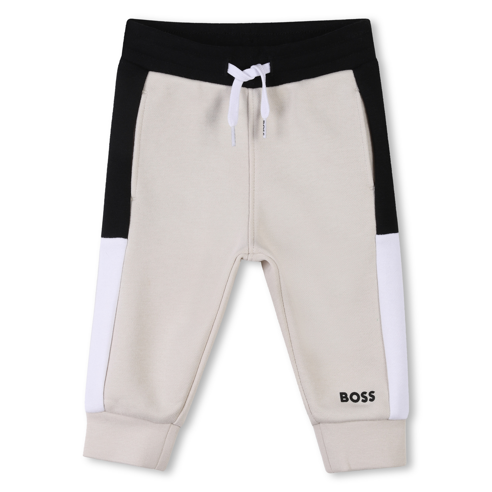 Boss BOSS - Pantalon de jogging molletonné Beige