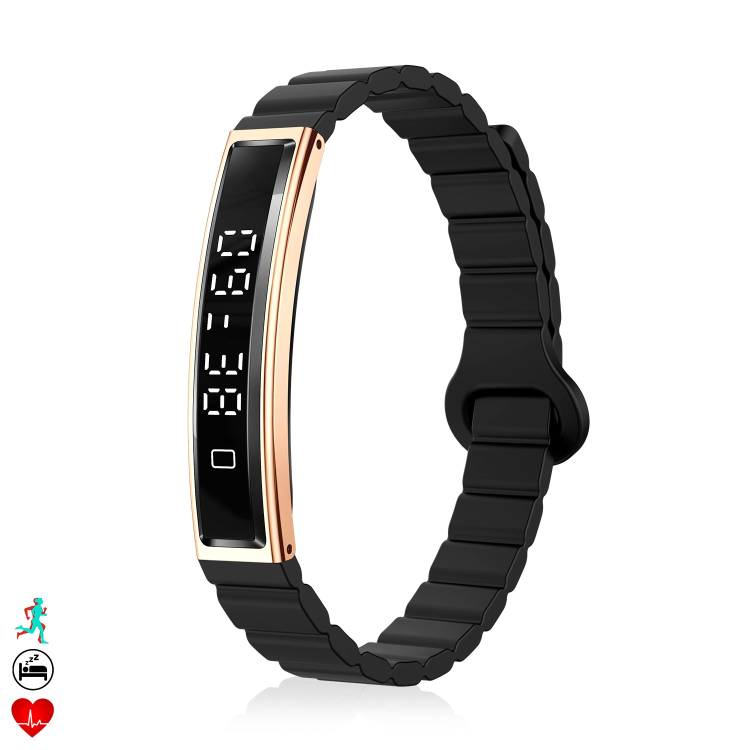 Dam Smartband B3 avec moniteur intelligent de fréquence cardiaque, de sommeil et de modes de sport.