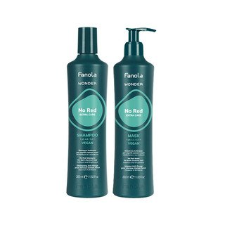 FANOLA Kit Wonder No Red Shampoo 350ml + Mask 350ml