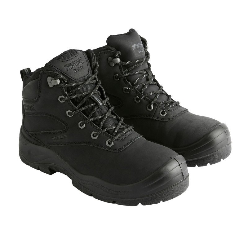 Regatta - Bottines de sécurité GUARDSTONE - Homme (Noir / Granite)